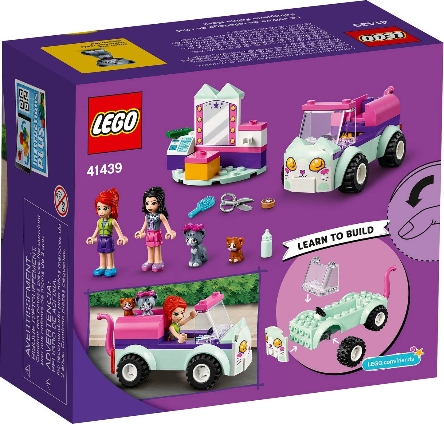 LEGO 41439 Cat Grooming Car - Friends  4+
