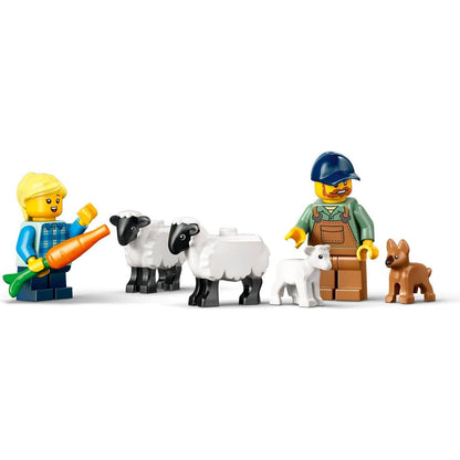 LEGO 60461 Red Farm Tractor With Trailer & Sheep - City 4+