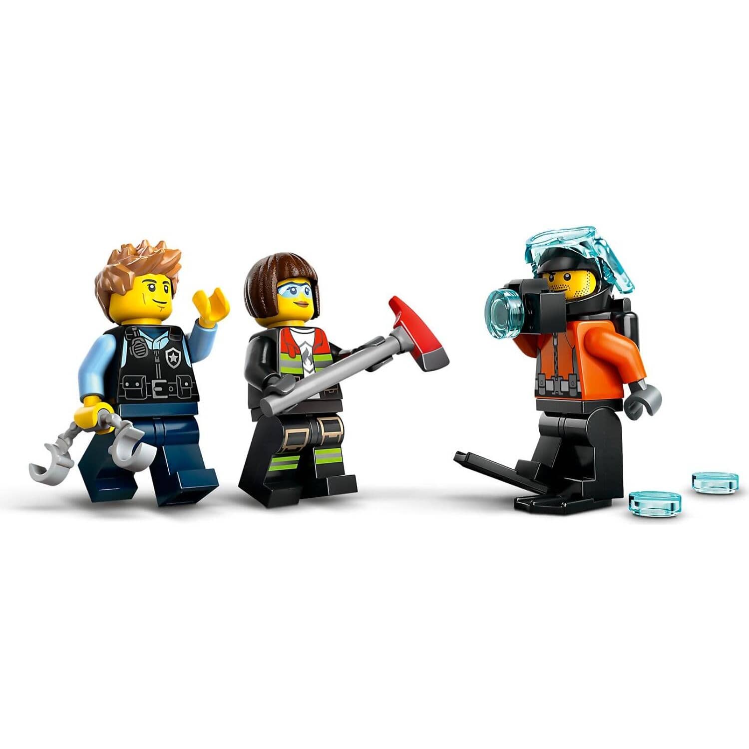 LEGO 60462 Helicopter Fire Truck & Submarine Remix - City
