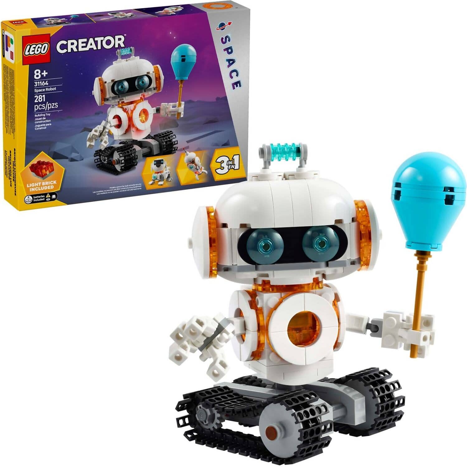 LEGO 31164 Space Robot - LEGO Creator 3-in-1 – Toys and Hobbys Australia