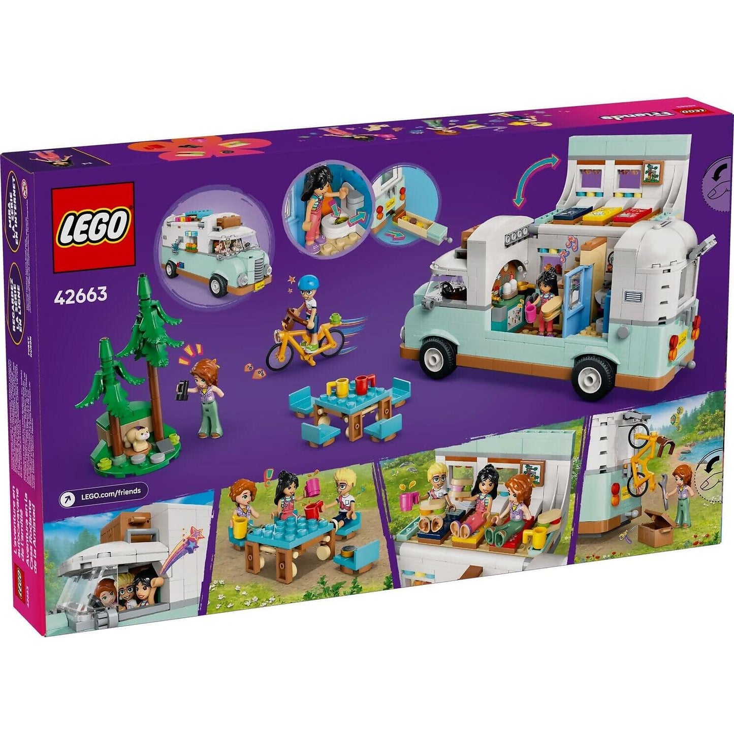 LEGO 42663 Friendship Camper Van Adventure - LEGO Friends