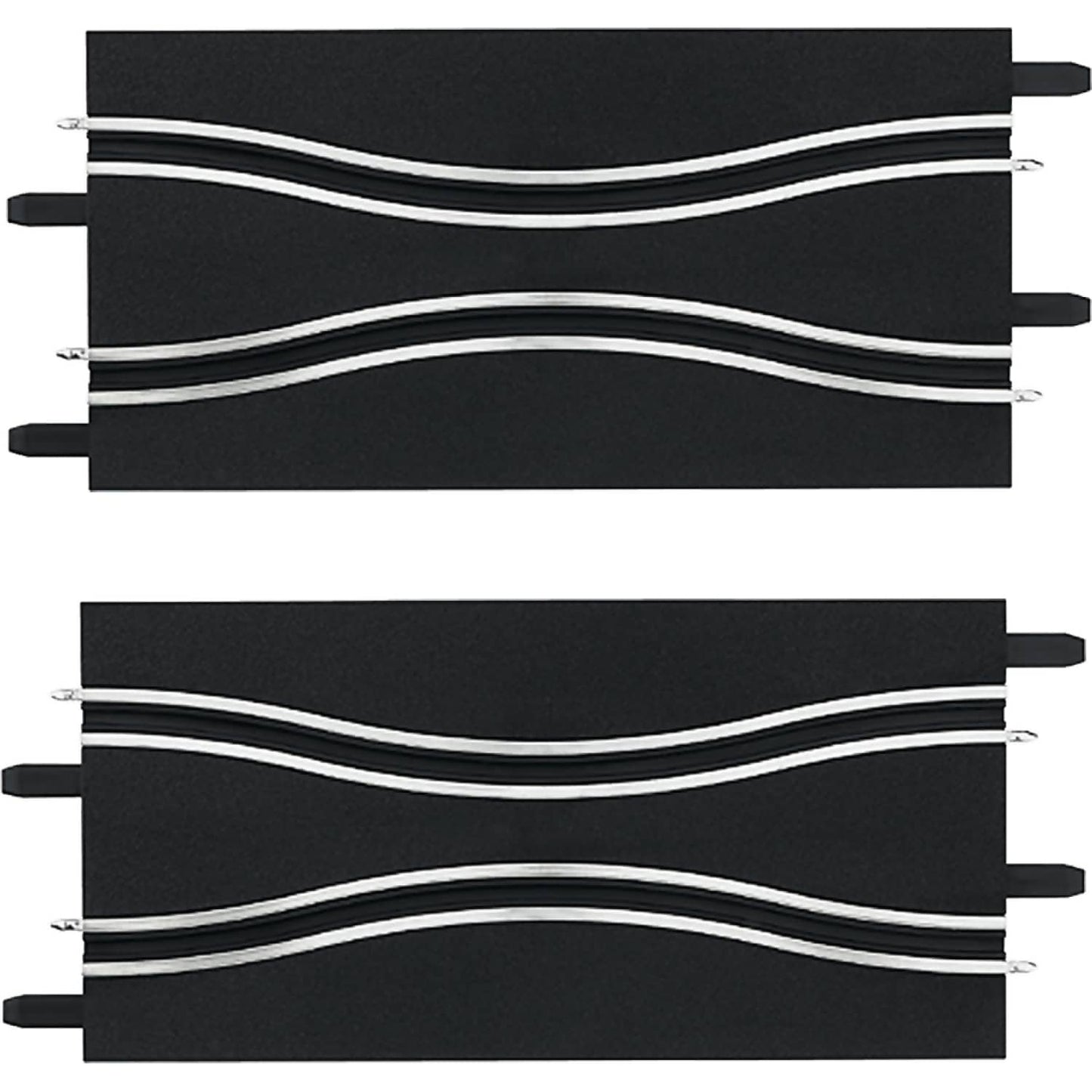 Carrera -  Go 1:43 - Chicane Narrow Section (2) 2 x 228mm pieces - Slot Car Track Accessories
