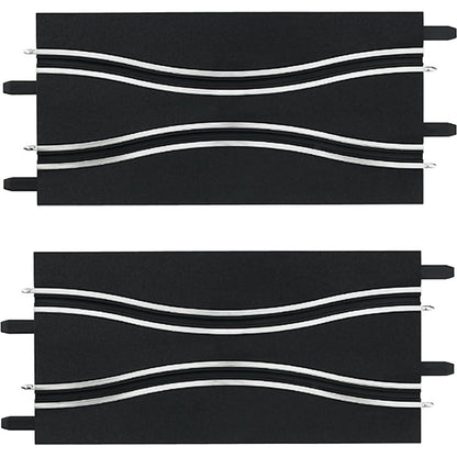 Carrera -  Go 1:43 - Chicane Narrow Section (2) 2 x 228mm pieces - Slot Car Track Accessories