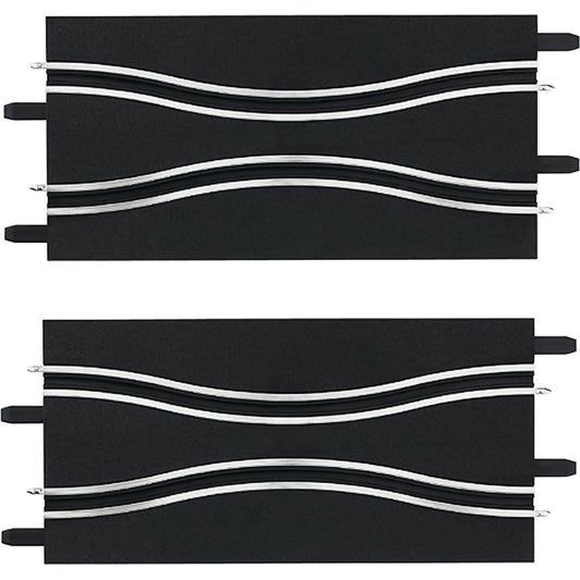 Carrera -  Go 1:43 - Chicane Narrow Section (2) 2 x 228mm pieces - Slot Car Track Accessories