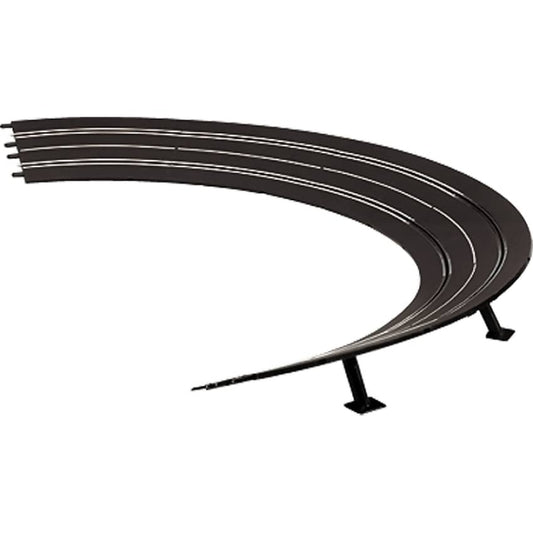 Carrera -  Digital 1:32 Accessories - High Banked Curve 3/30° (6) 6 x Track Pieces Includes Supports - Slot Car Track Accessories Also Suits 1:24 & Evolution