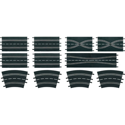 Carrera -  Digital 1:32 Accessories - Extension Set 3 With 12 x Track Pieces - Slot Car Track Accessories Also Suits 1:24