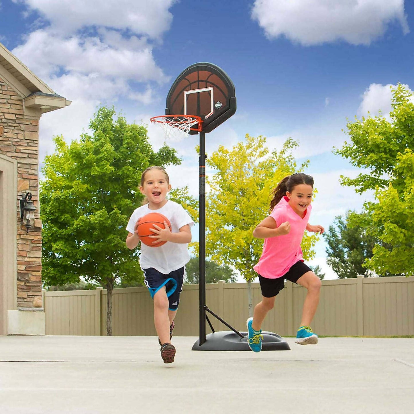 Lifetime - Youth Adjustable Basketball System 1.7-2.3 Metres