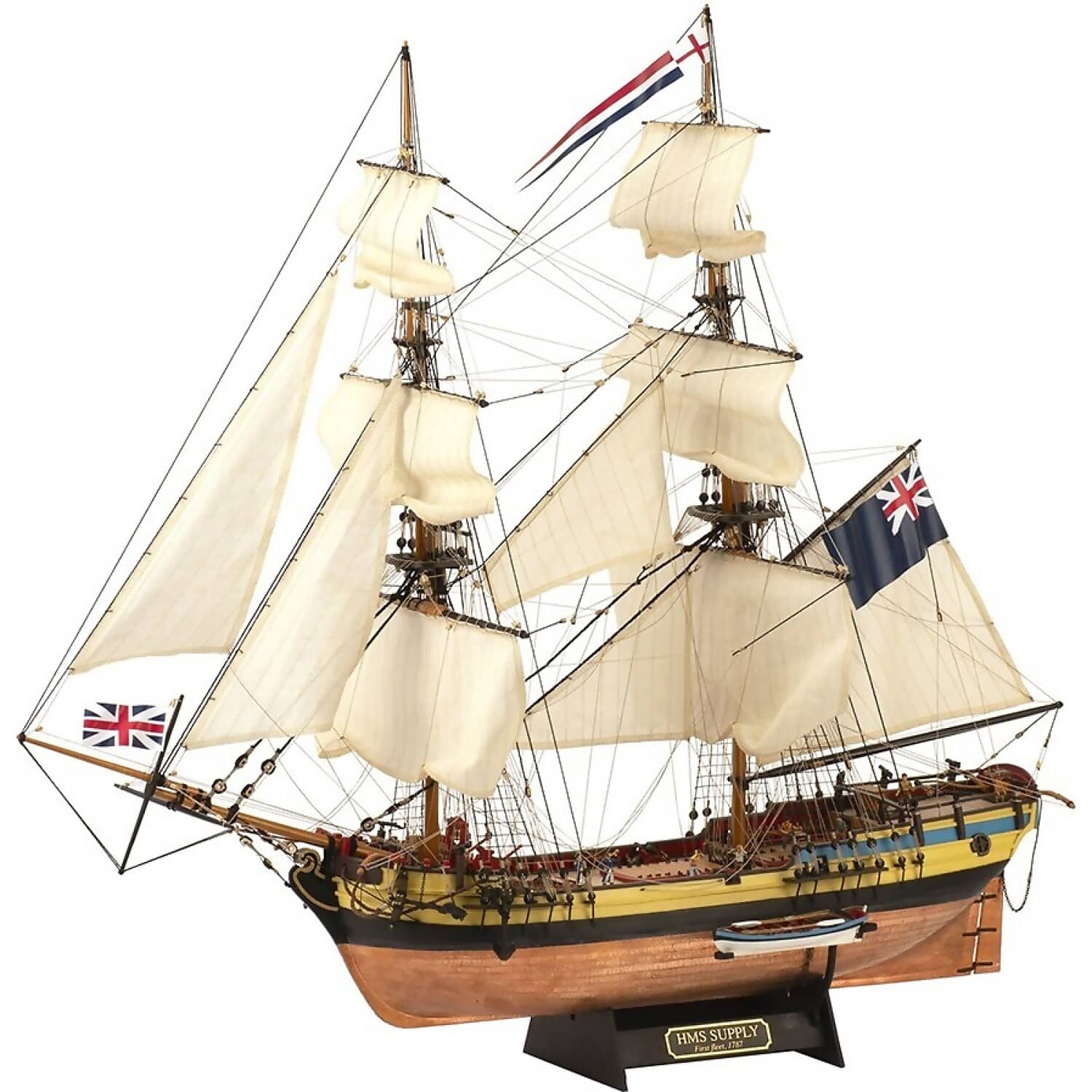 Artesania - Scale 1/50 HMS Supply First Fleet Brigantine Wooden Ship Model Kit (22420)