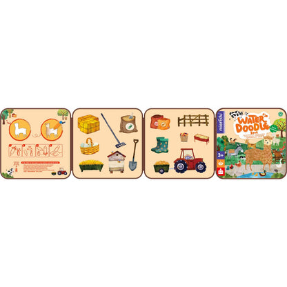 Mieredu - Water Doodle Book Farm Animals