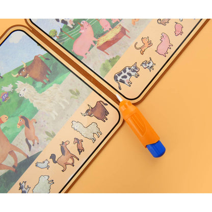 Mieredu - Water Doodle Book Farm Animals