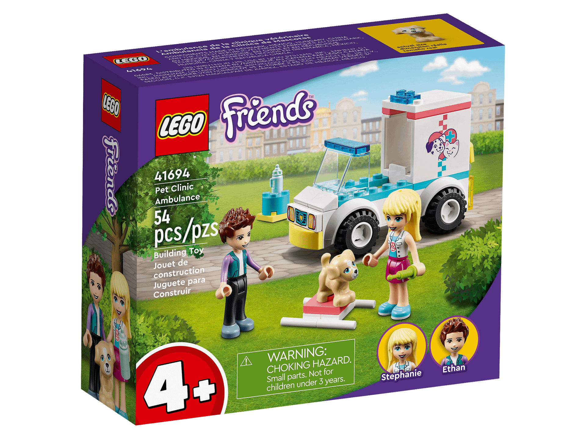 LEGO 41694 Pet Clinic Ambulance - Friends 4+