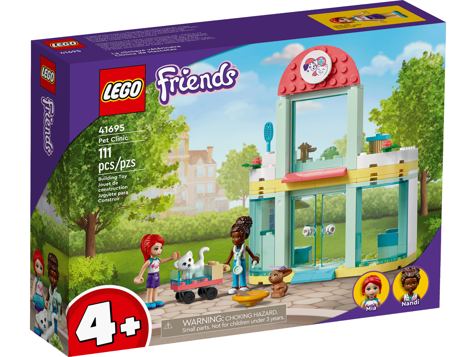 LEGO 41695 Pet Clinic - Friends 4+