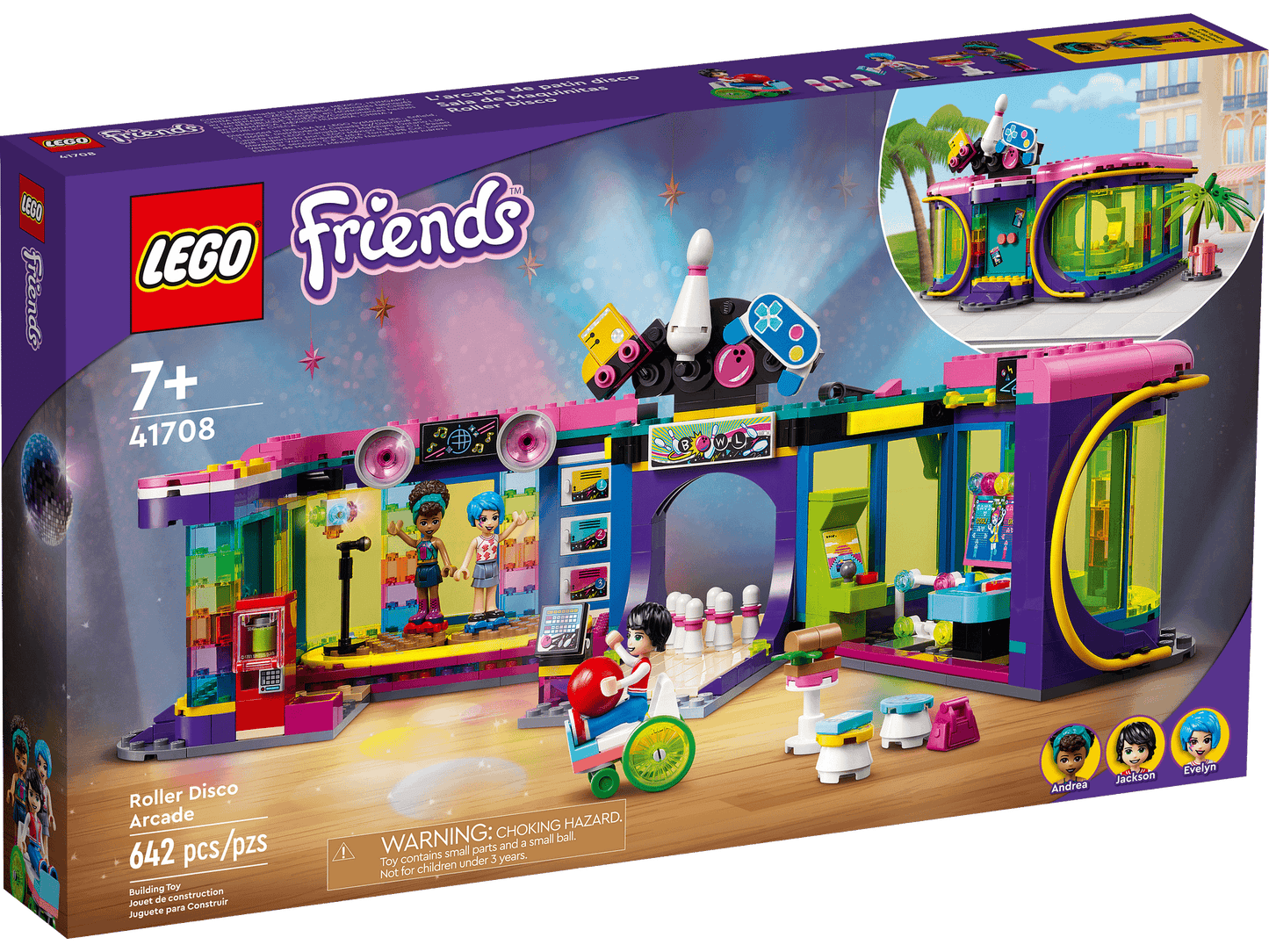 LEGO 41708 Roller Disco Arcade - Friends