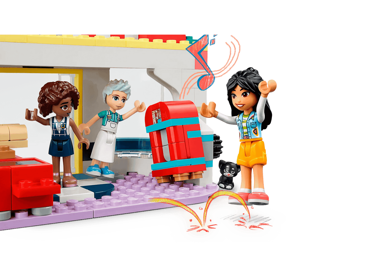 LEGO 41728 Heartlake Downtown Diner - Friends