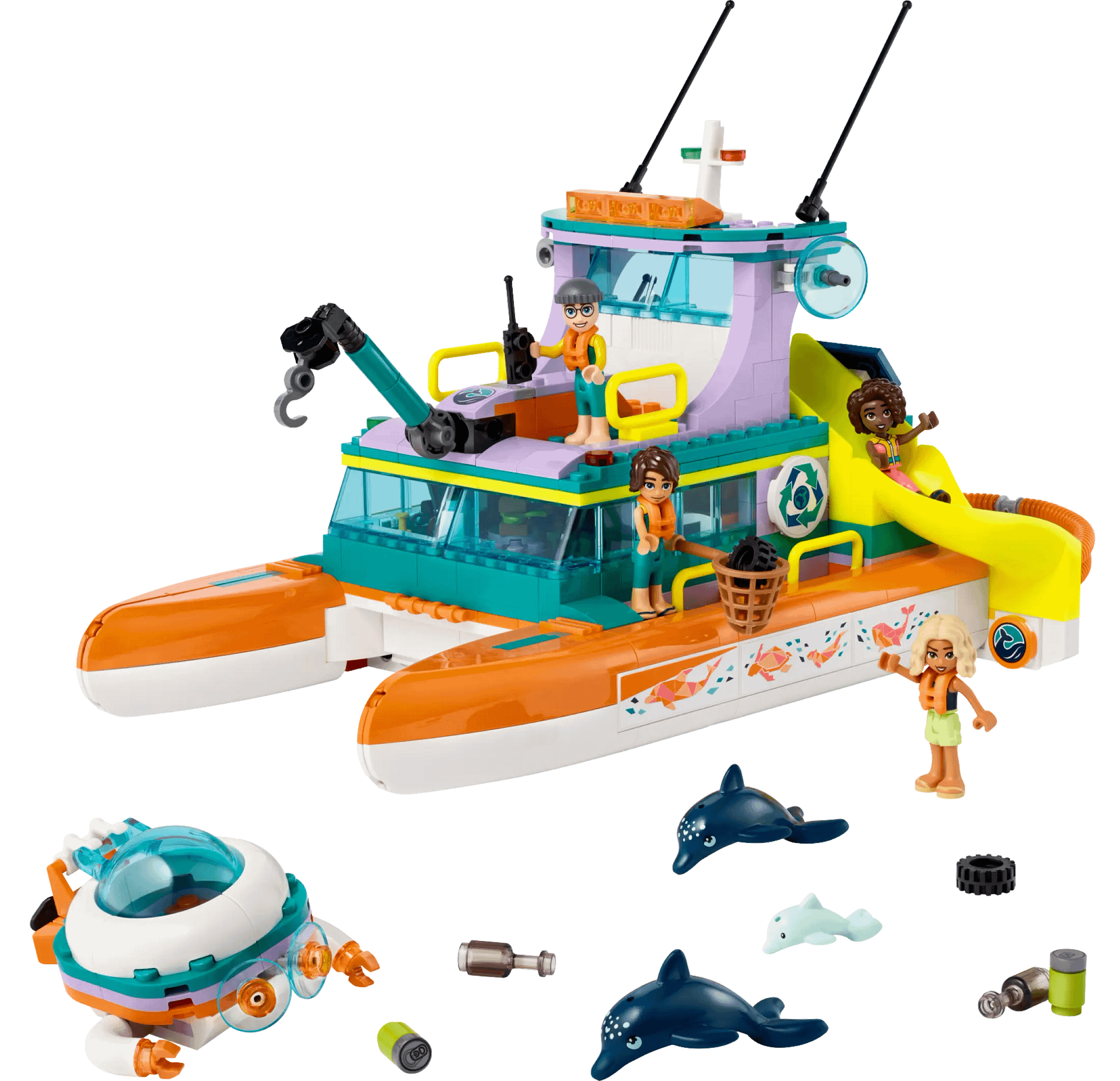 LEGO 41734 Sea Rescue Boat - Friends