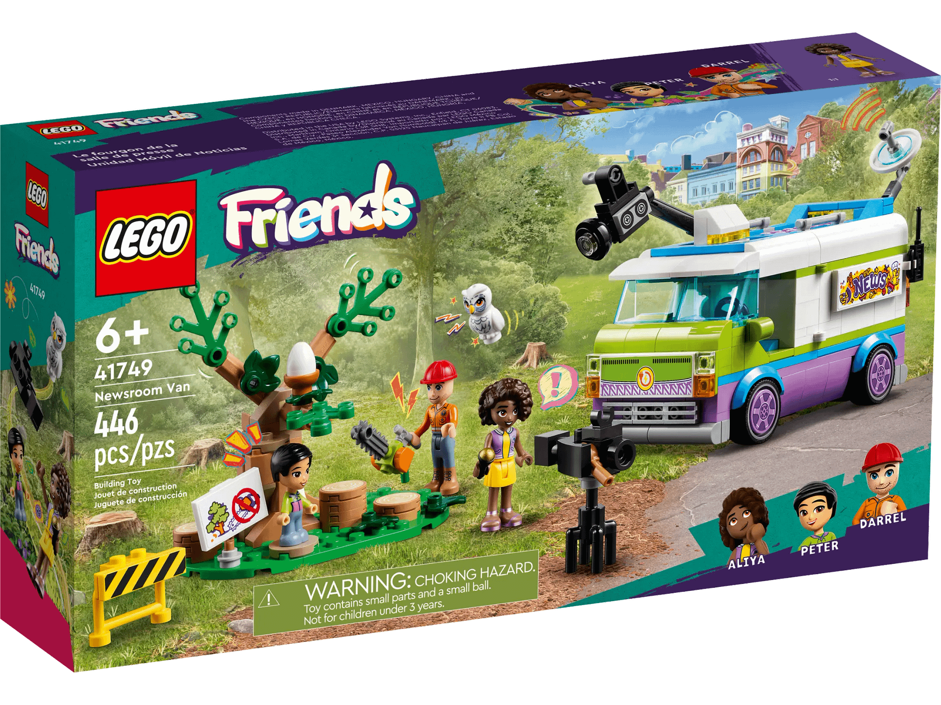 LEGO 41749 Newsroom Van - Friends