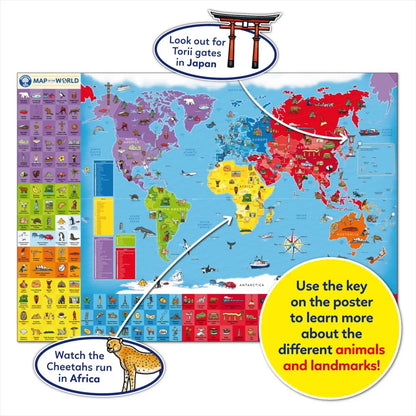 Orchard Toys - Map Of The World Jigsaw Puzzle 150pc