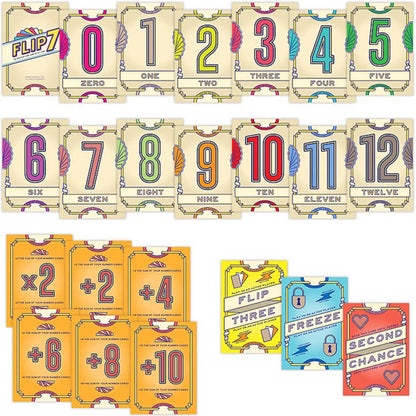 The Op Games - Flip 7 Card Game