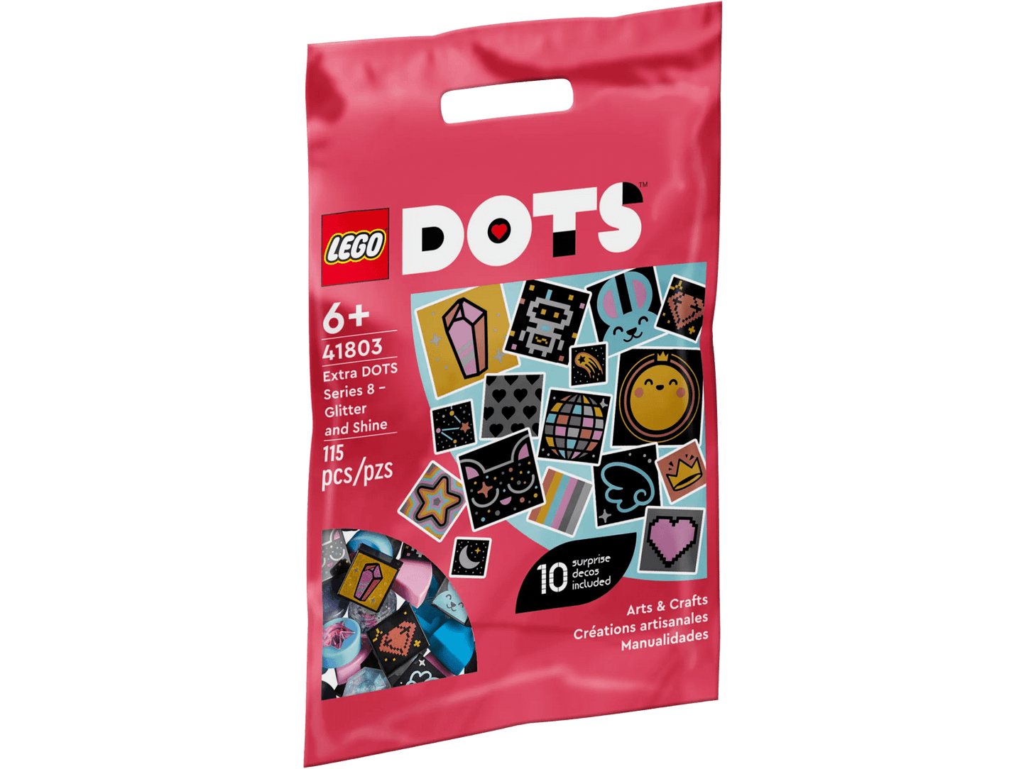 LEGO 41803 Extra DOTS Series 8 - Glitter and Shine - Dots
