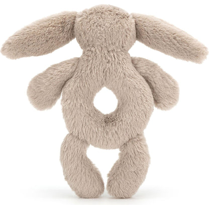 Jellycat - Bashful Beige Bunny Ring Rattle 18x8x2cm Plush