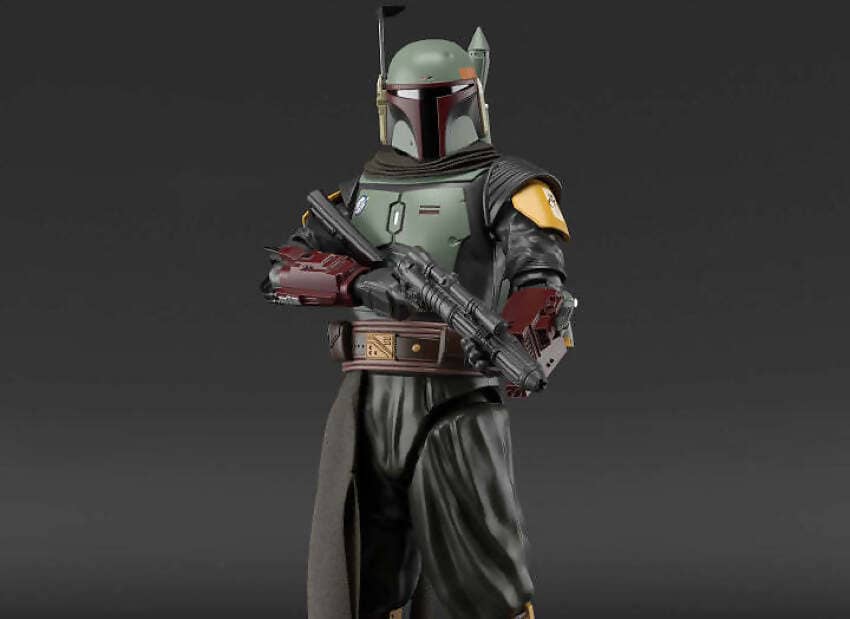Bandai -  Star Wars 1:12 Star Wars Boba Fett The Mandalorian