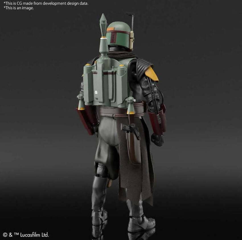 Bandai -  Star Wars 1:12 Star Wars Boba Fett The Mandalorian