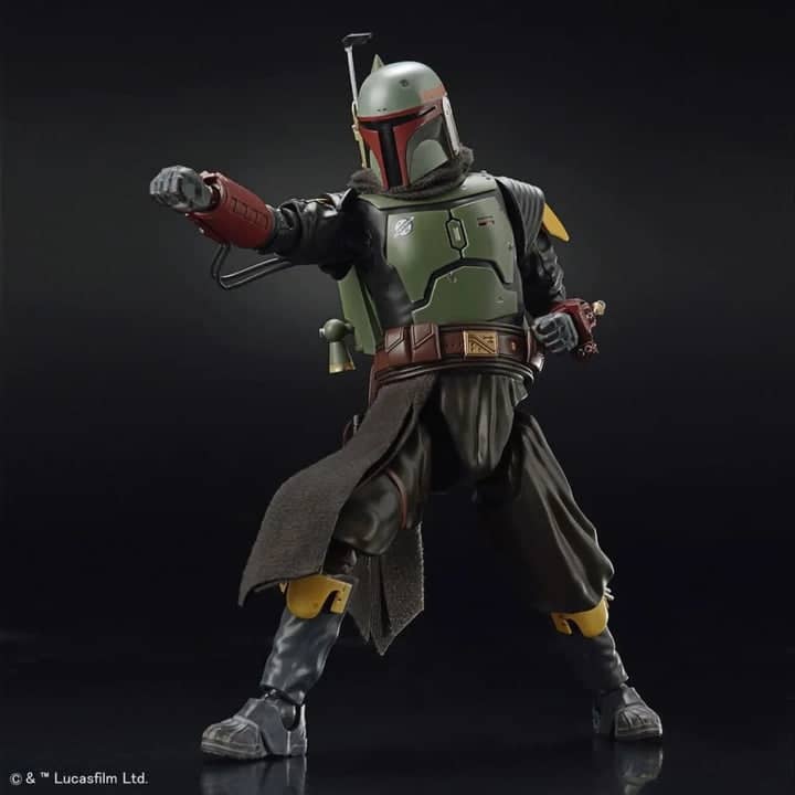 Bandai -  Star Wars 1:12 Star Wars Boba Fett The Mandalorian