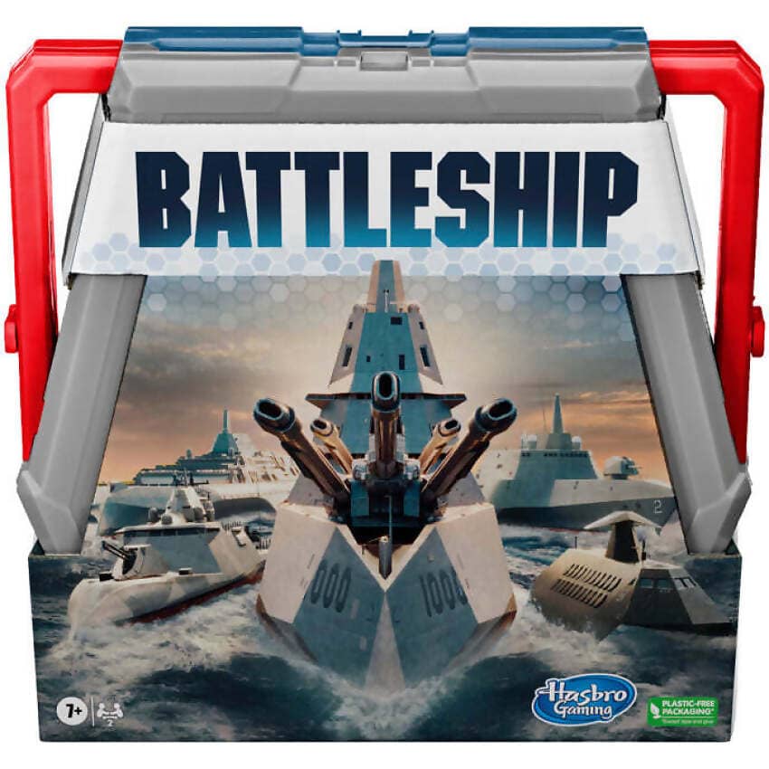 Hasbro -  Gaming - Battleship Classic Board Game Refreshed