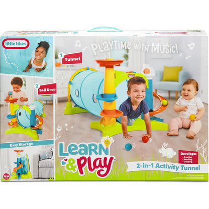 Little Tikes - 2-in-1 Activity Tunnel