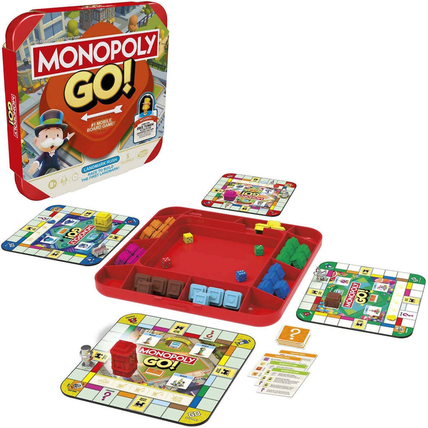 Hasbro -  Gaming - Monopoly Go! Mobile Board Game