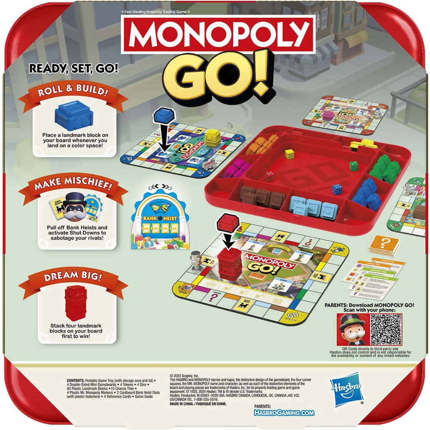 Hasbro -  Gaming - Monopoly Go! Mobile Board Game