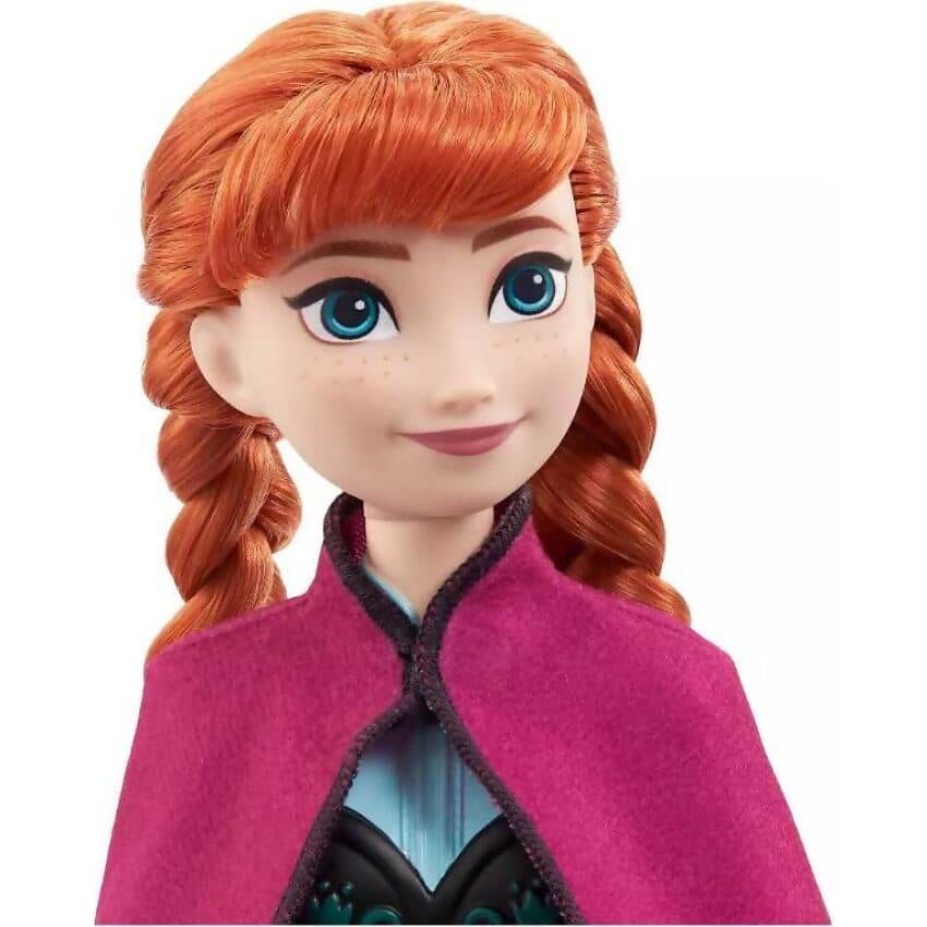 Disney -  Frozen - Anna In Blue Dress Fashion Doll