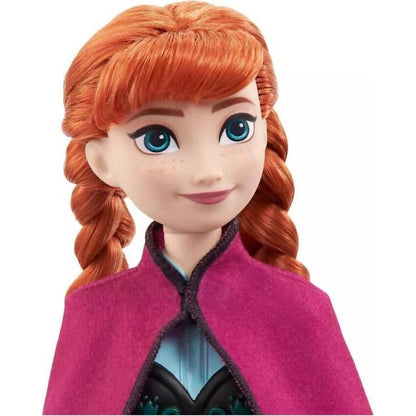 Disney -  Frozen - Anna In Blue Dress Fashion Doll
