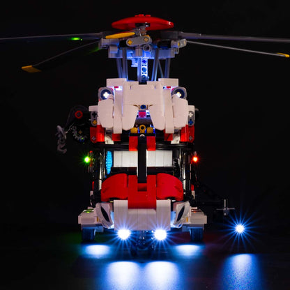 Light My Bricks - LIGHT KIT for LEGO Airbus H175 Rescue Helicopter 42145