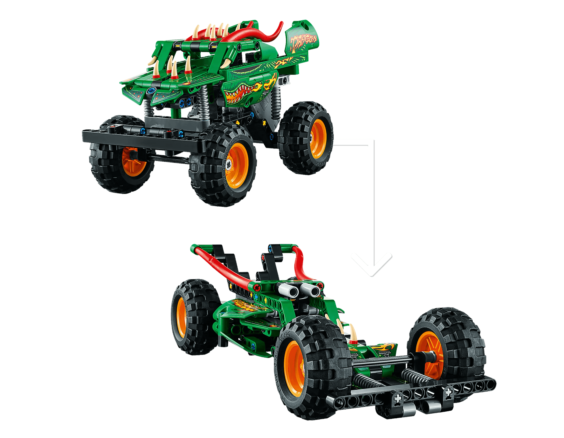 LEGO 42149 Monster Jam Dragon - Technic