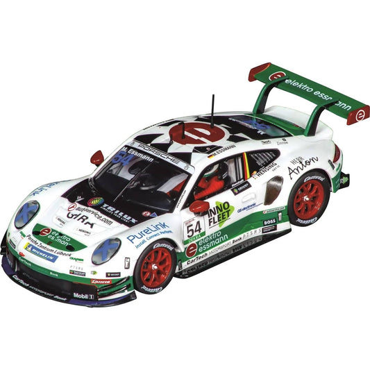 Carrera -  Evolution 1:32 - Porsche 911 CarTech Motorsport Bonk M. Essmann No.54 Slot Car Also Suits Scalextric