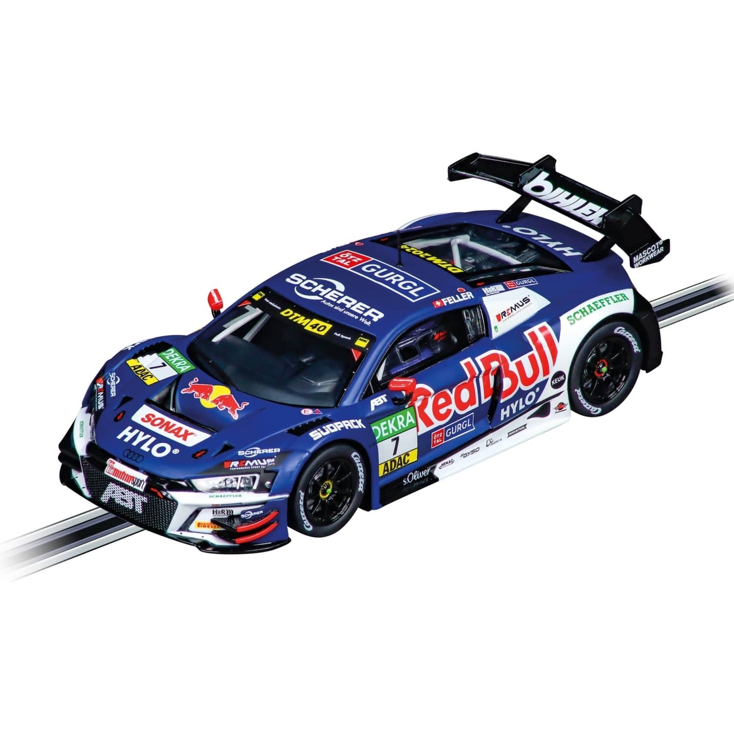 Carrera -  Evolution 1:32 - Audi R8 LMS GT3 evo II Abt Sportsline - Red Bull No.7 DTM 2024 Slot Car Also Suits Scalextric