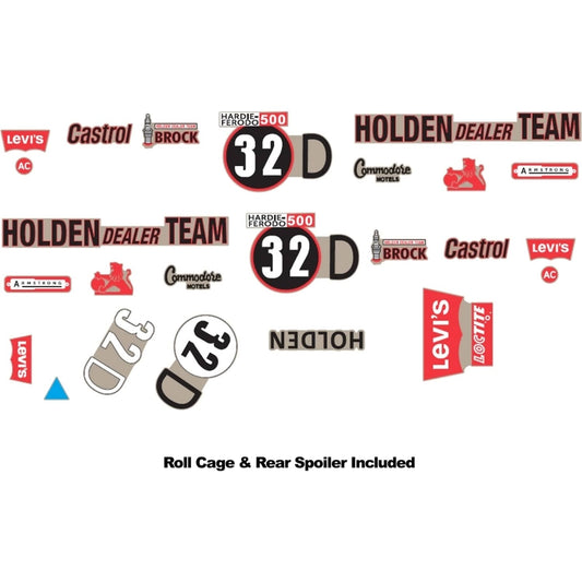 DDA Collectibles -  1:24 Scale - #32D LC Holden Torana Bathurst Decal Kit Accessory - Diecast Model Accessory