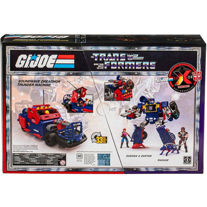 Transformers - Collaborative G.i. Joe Soundwave Dreadnok Thunder Machine Zartan & Zarana Toys - Hasbro
