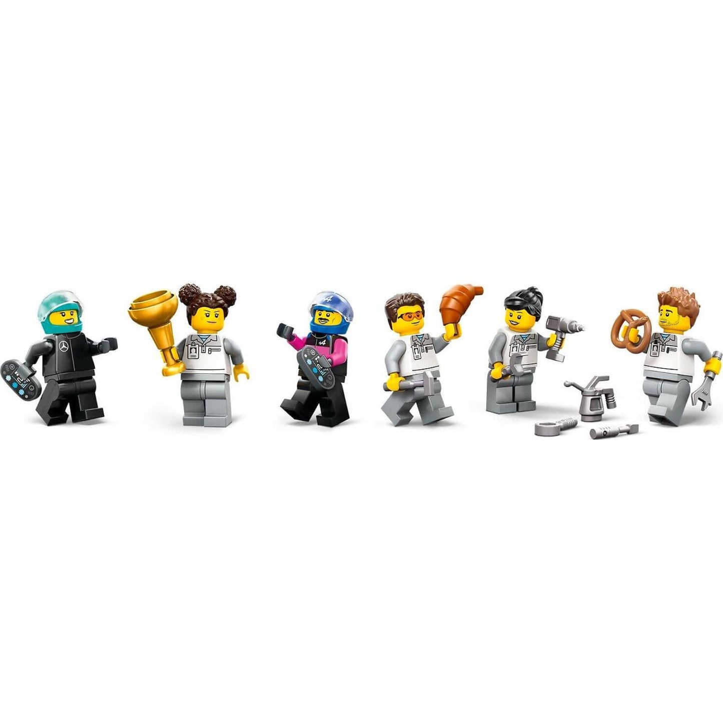 LEGO 60444 F1® Garage & Mercedes-AMG & Alpine Cars - City