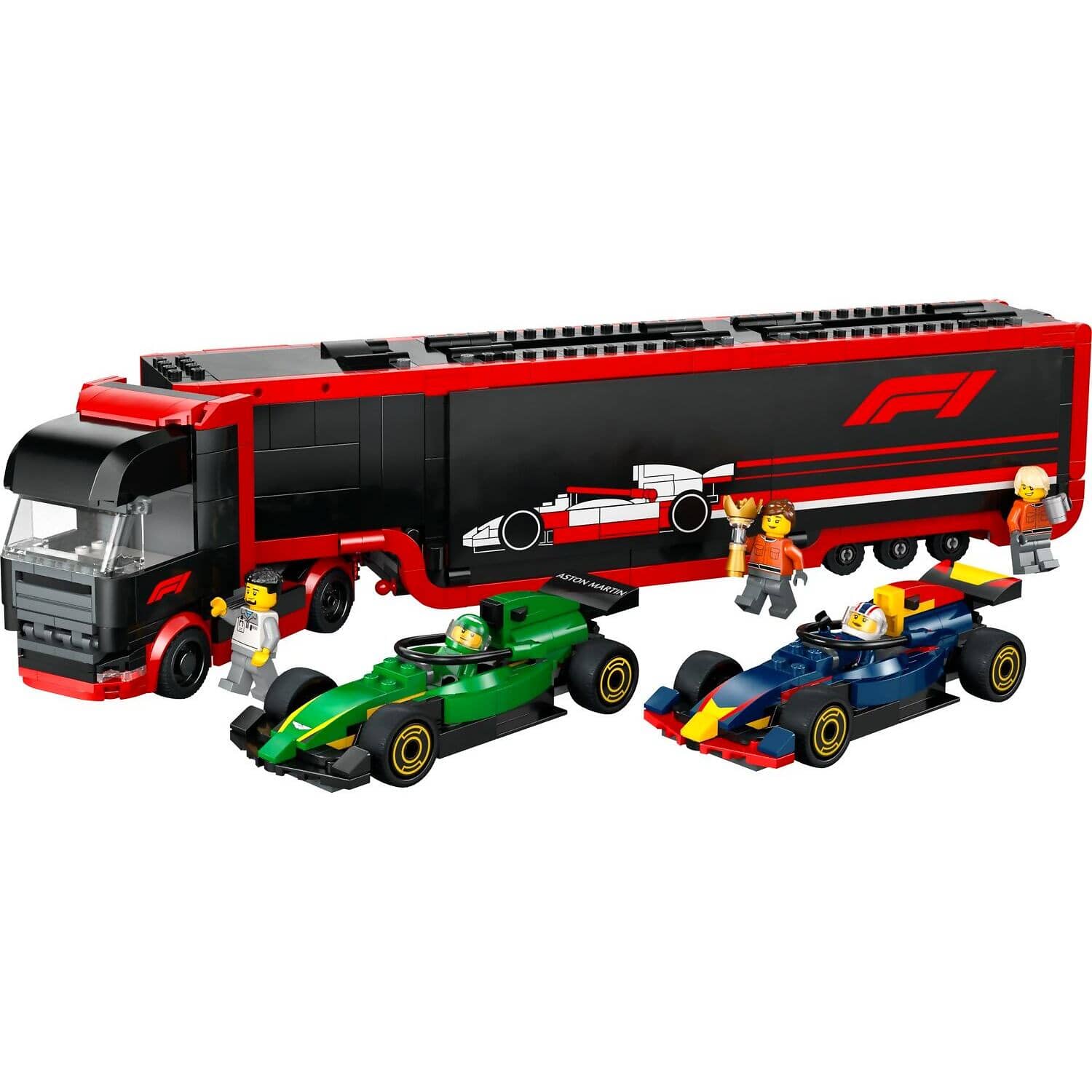 LEGO 60445 F1 Truck with RB20 & AMR24 F1 Cars - City