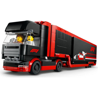 LEGO 60445 F1® Truck with RB20 & AMR24 F1® Cars - City