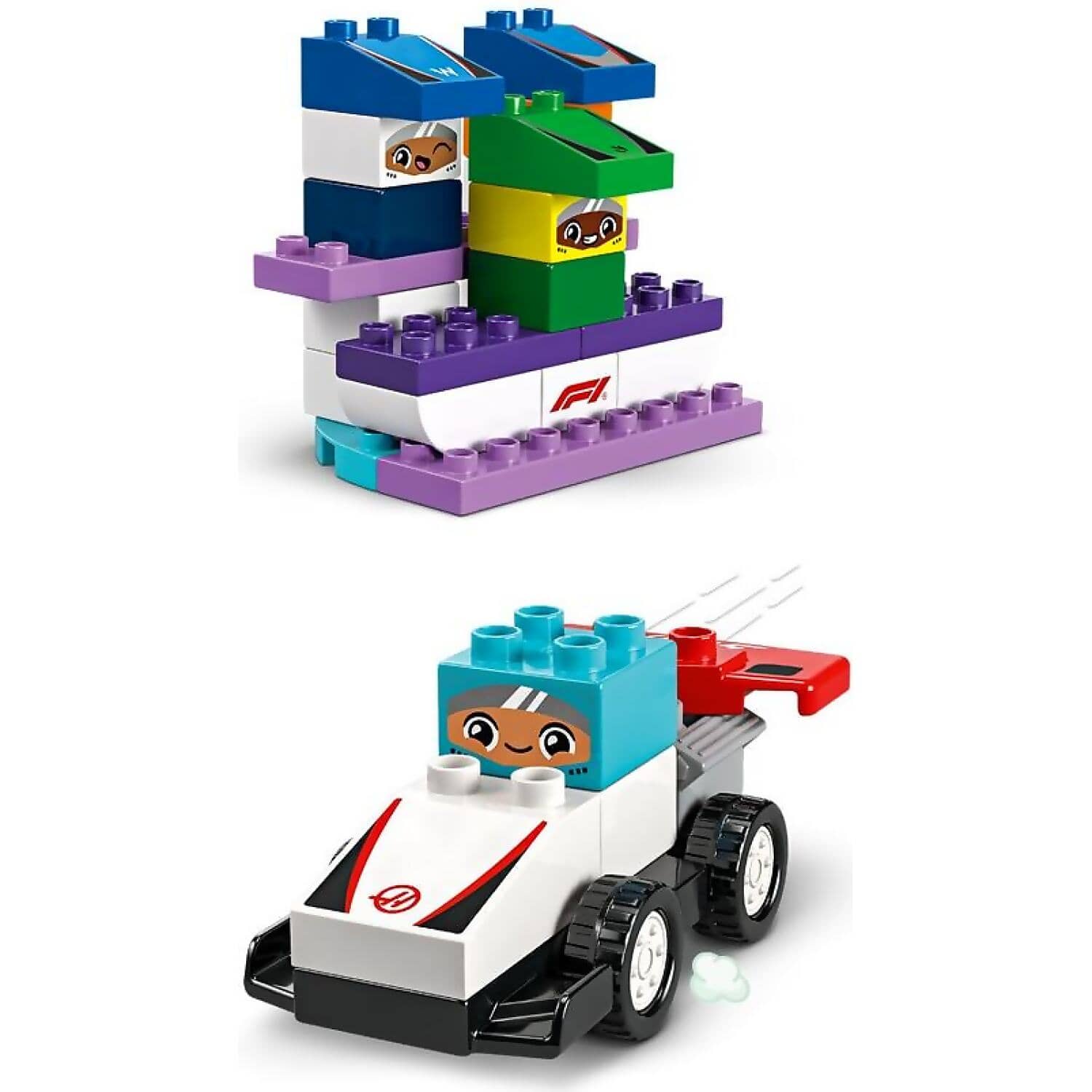 LEGO 10445 F1 Team Race Cars & Drivers - Duplo