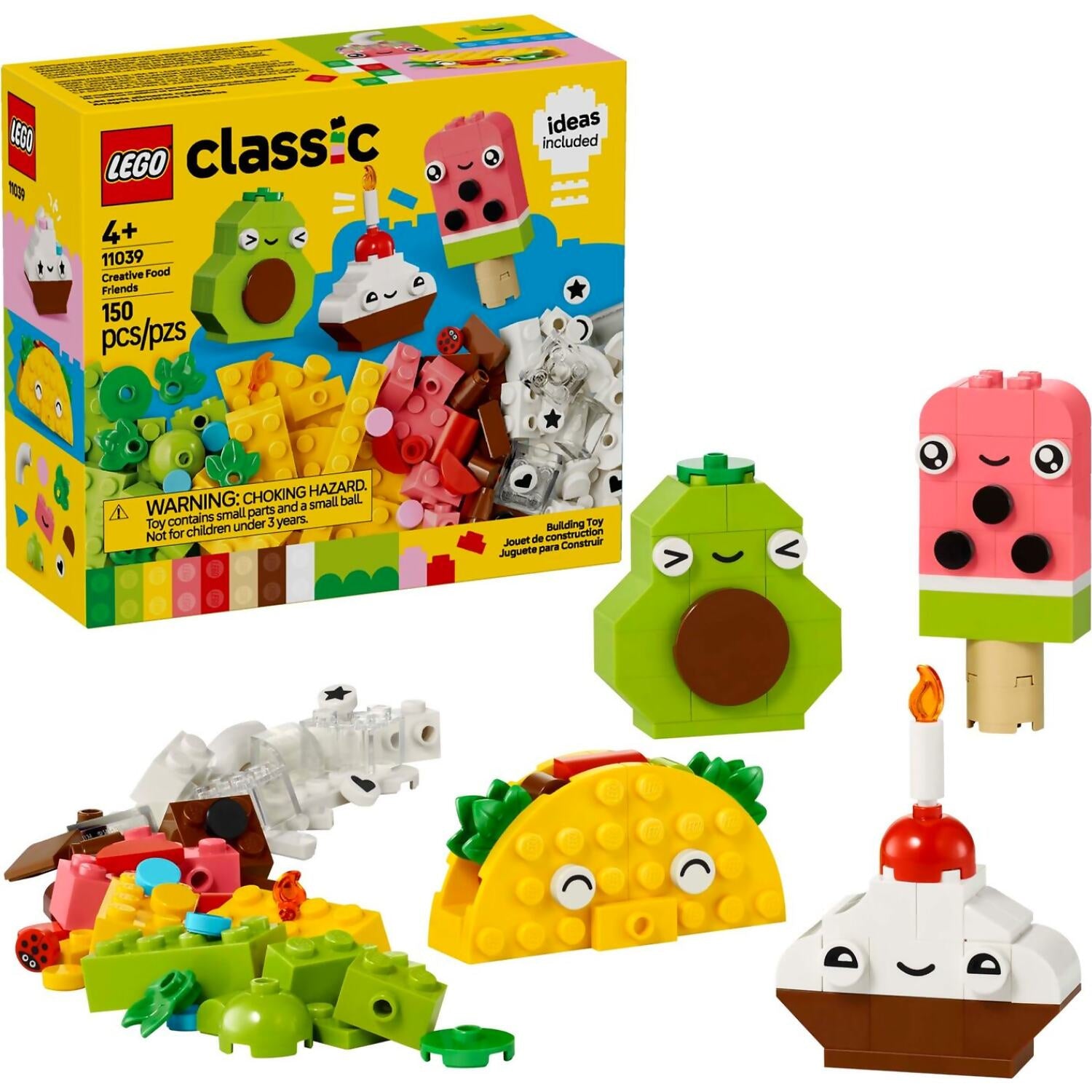 LEGO 11039 Creative Food Friends - LEGO Classic 4+