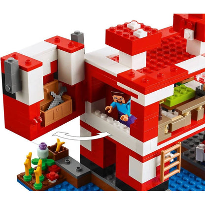 LEGO 21270 The Mooshroom House - Minecraft
