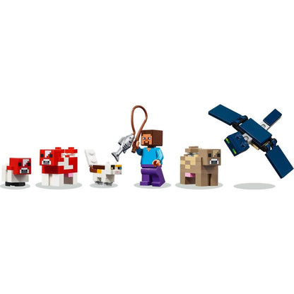 LEGO 21270 The Mooshroom House - Minecraft