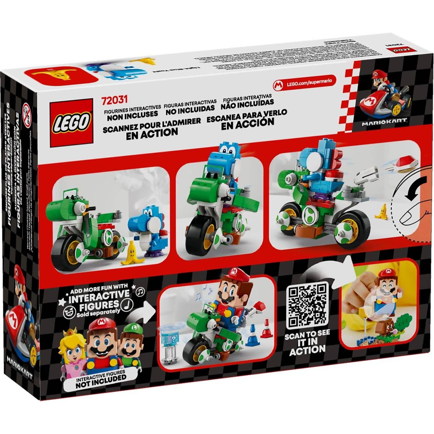 LEGO 72031 Mario Kart Yoshi Bike - Super Mario