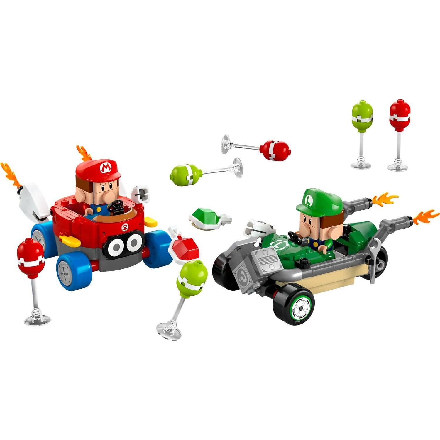LEGO 72034 Mario Kart Baby Mario vs. Baby Luigi - Super Mario