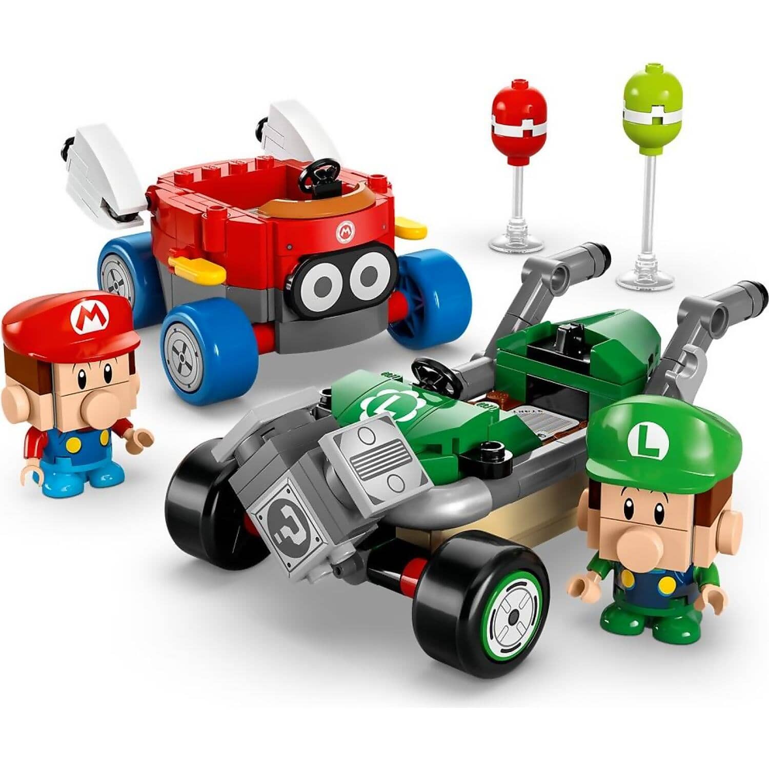 LEGO 72034 Mario Kart Baby Mario vs. Baby Luigi - Super Mario