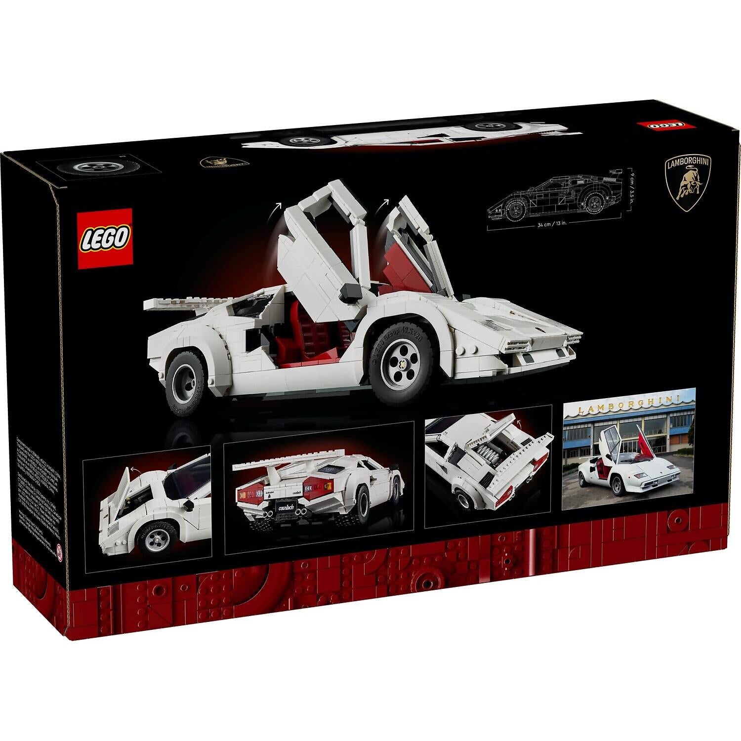 LEGO 10337 Lamborghini Countach 5000 Quattrovalvole - Icons